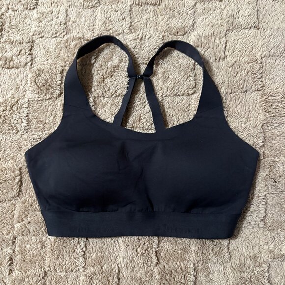 lululemon athletica Other - Lululemon Fine Form Sports Yoga Bra Black Size 30C Seamless Activewear